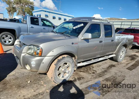 2002 Nissan Frontier Crew Cab Sc z USA, uszkodzony, nr VIN 1N6MD29Y02C357056